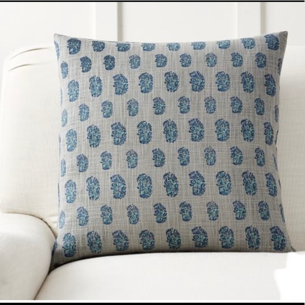 Pottery Barn Monte Block Print covers (2 qty)